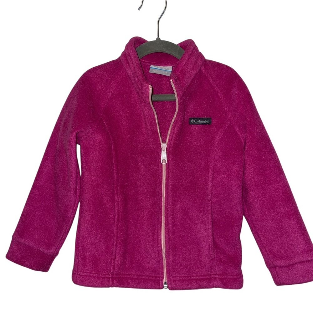 Columbia Magenta Fleece Jacket